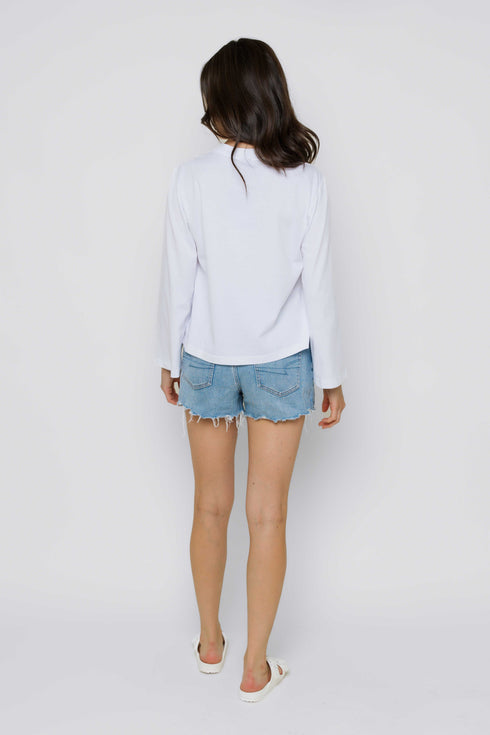 Britt-Bell Sleeve Crew